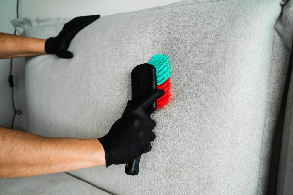 how to disinfect leather sofas