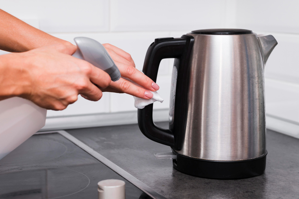 how to descale a kettle with vinegar